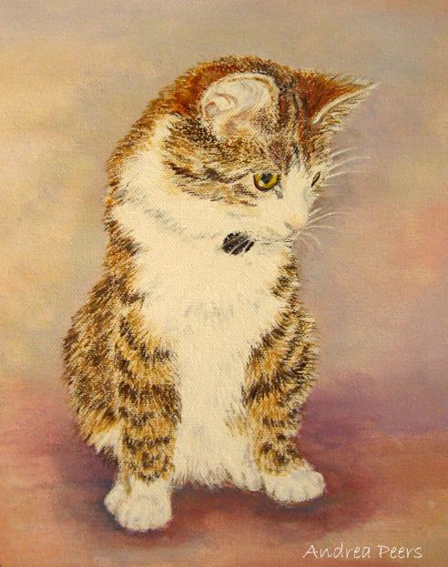Acrylic Painting -Pet Portrait - Tilly SOLD