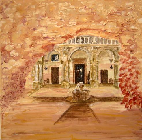 crylic painting - Places - Parador 